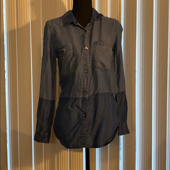 NWOT Rails Denim button down XS - Picture 1 of 3